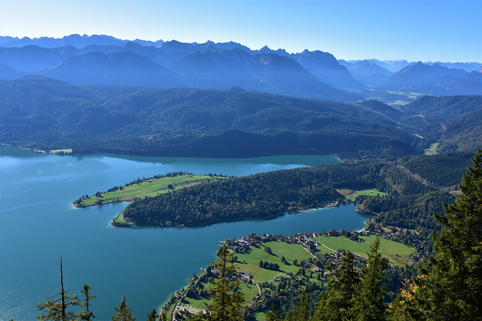 Вальхензее Озеро Бавария Природы - Бесплатное фото на Pixabay